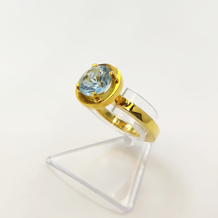 Blaue Topas Ring